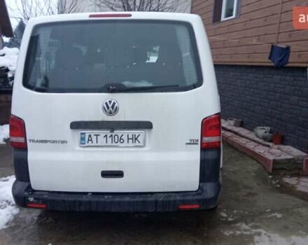 Белый Фольксваген Transporter, объемом двигателя 2 л и пробегом 206 тыс. км за 22000 $, фото 3 на Automoto.ua
