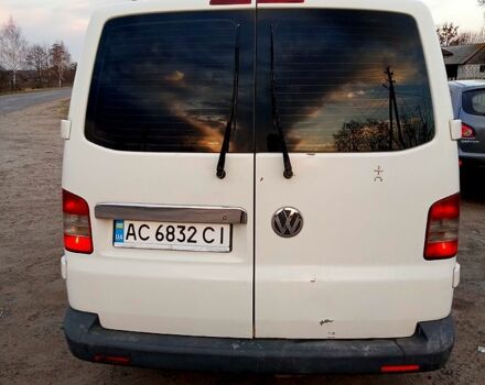 Белый Фольксваген Transporter, объемом двигателя 2.5 л и пробегом 288 тыс. км за 6900 $, фото 3 на Automoto.ua