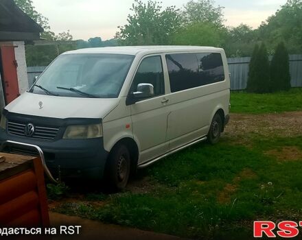 Белый Фольксваген Transporter, объемом двигателя 2.5 л и пробегом 390 тыс. км за 6500 $, фото 1 на Automoto.ua