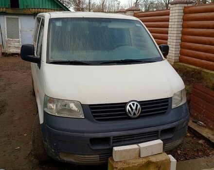 Белый Фольксваген Transporter, объемом двигателя 2.5 л и пробегом 400 тыс. км за 7500 $, фото 4 на Automoto.ua