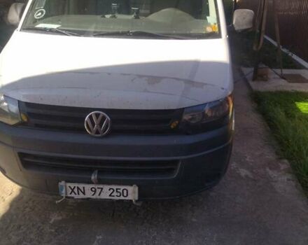 Белый Фольксваген Transporter, объемом двигателя 2 л и пробегом 205 тыс. км за 10500 $, фото 1 на Automoto.ua