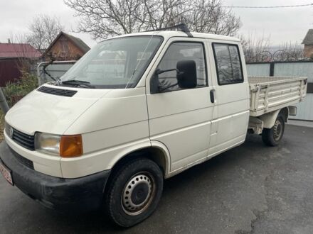 Белый Фольксваген Transporter, объемом двигателя 2.4 л и пробегом 280 тыс. км за 4100 $, фото 1 на Automoto.ua