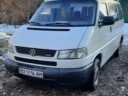 Фольксваген Transporter 2001 у Каменце-Подольском на Automoto.ua Білий Фольксваген Transporter, об'ємом двигуна 2.5 л та пробігом 364 тис. км за 7000 $, фото 1 на Automoto.ua