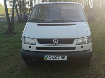 Фольксваген Transporter 2002 в Камень-Каширский на Automoto.ua Белый Фольксваген Transporter, объемом двигателя 1.9 л и пробегом 268 тыс. км за 5700 $, фото 1 на Automoto.ua