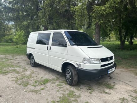 Фольксваген Transporter 2002 у Попольне на Automoto.ua Білий Фольксваген Transporter, об'ємом двигуна 2.5 л та пробігом 300 тис. км за 5200 $, фото 1 на Automoto.ua