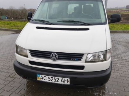 Белый Фольксваген Transporter, объемом двигателя 2 л и пробегом 290 тыс. км за 5800 $, фото 1 на Automoto.ua