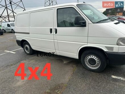 Белый Фольксваген Transporter, объемом двигателя 2.5 л и пробегом 293 тыс. км за 6700 $, фото 1 на Automoto.ua