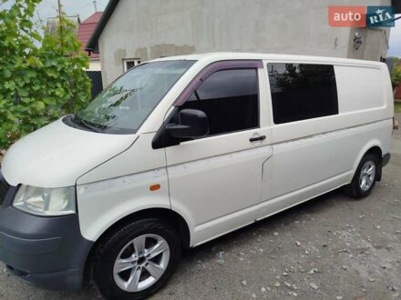 Білий Фольксваген Transporter, об'ємом двигуна 2.5 л та пробігом 242 тис. км за 7000 $, фото 1 на Automoto.ua