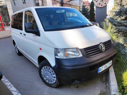 Белый Фольксваген Transporter, объемом двигателя 1.9 л и пробегом 291 тыс. км за 8000 $, фото 1 на Automoto.ua