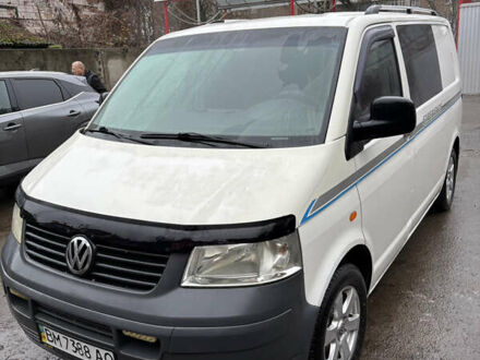 Белый Фольксваген Transporter, объемом двигателя 2.4 л и пробегом 345 тыс. км за 6500 $, фото 1 на Automoto.ua