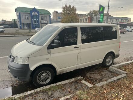 Білий Фольксваген Transporter, об'ємом двигуна 2.5 л та пробігом 403 тис. км за 7000 $, фото 1 на Automoto.ua