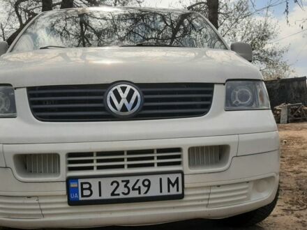 Фольксваген Transporter 2005 в Кременчуге на Automoto.ua Белый Фольксваген Transporter, объемом двигателя 2.5 л и пробегом 356 тыс. км за 7000 $, фото 1 на Automoto.ua