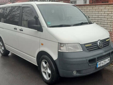 Белый Фольксваген Transporter, объемом двигателя 1.9 л и пробегом 270 тыс. км за 7800 $, фото 1 на Automoto.ua