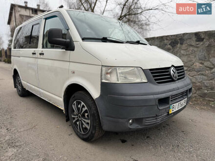 Фольксваген Transporter 2008 в Кременчуге на Automoto.ua Белый Фольксваген Transporter, объемом двигателя 1.98 л и пробегом 308 тыс. км за 5700 $, фото 1 на Automoto.ua