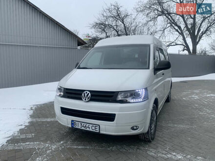 Фольксваген Transporter 2011 у Полтаві на Automoto.ua Білий Фольксваген Transporter, об'ємом двигуна 2 л та пробігом 342 тис. км за 9700 $, фото 1 на Automoto.ua