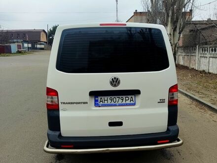 Белый Фольксваген Transporter, объемом двигателя 2 л и пробегом 292 тыс. км за 14000 $, фото 1 на Automoto.ua
