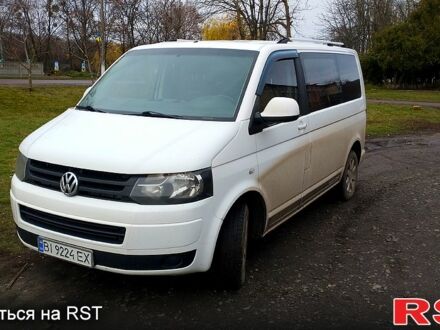 Белый Фольксваген Transporter, объемом двигателя 2 л и пробегом 318 тыс. км за 12800 $, фото 1 на Automoto.ua