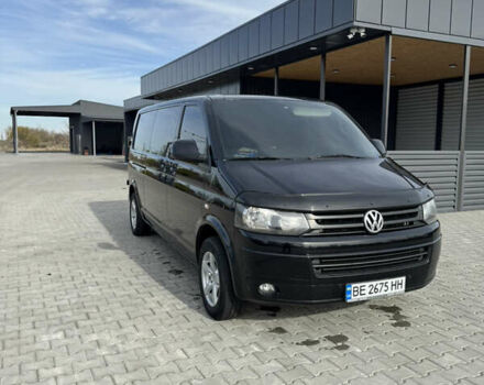 Черный Фольксваген Transporter, объемом двигателя 2 л и пробегом 372 тыс. км за 12000 $, фото 1 на Automoto.ua
