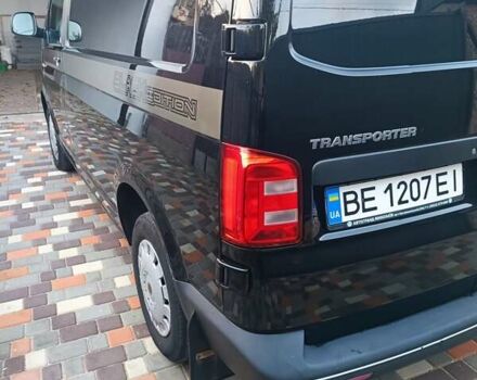 Черный Фольксваген Transporter, объемом двигателя 1.97 л и пробегом 209 тыс. км за 20500 $, фото 4 на Automoto.ua