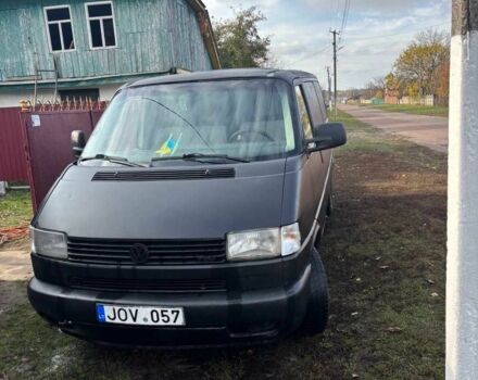 Черный Фольксваген Transporter, объемом двигателя 2.5 л и пробегом 537 тыс. км за 3500 $, фото 1 на Automoto.ua