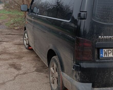 Черный Фольксваген Transporter, объемом двигателя 2 л и пробегом 248 тыс. км за 6000 $, фото 3 на Automoto.ua