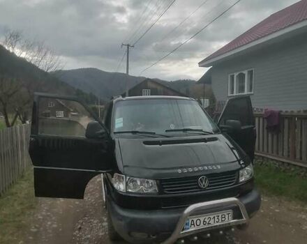 Черный Фольксваген Transporter, объемом двигателя 2.46 л и пробегом 277 тыс. км за 7050 $, фото 1 на Automoto.ua