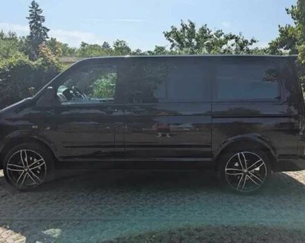 Черный Фольксваген Transporter, объемом двигателя 2.5 л и пробегом 289 тыс. км за 2200 $, фото 4 на Automoto.ua