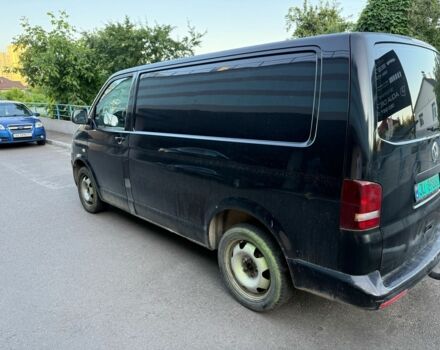 Черный Фольксваген Transporter, объемом двигателя 2.5 л и пробегом 233 тыс. км за 5250 $, фото 2 на Automoto.ua