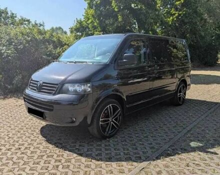 Черный Фольксваген Transporter, объемом двигателя 2.5 л и пробегом 289 тыс. км за 2200 $, фото 2 на Automoto.ua