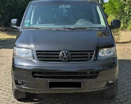 Черный Фольксваген Transporter, объемом двигателя 2.5 л и пробегом 289 тыс. км за 2200 $, фото 1 на Automoto.ua