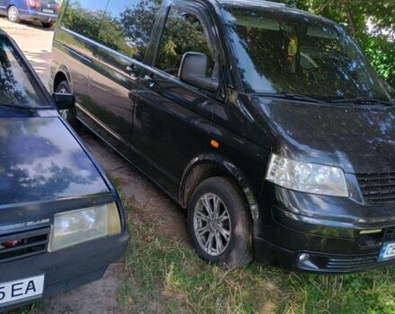 Черный Фольксваген Transporter, объемом двигателя 1.9 л и пробегом 320 тыс. км за 10500 $, фото 1 на Automoto.ua