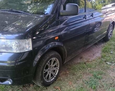 Черный Фольксваген Transporter, объемом двигателя 1.9 л и пробегом 320 тыс. км за 10500 $, фото 1 на Automoto.ua