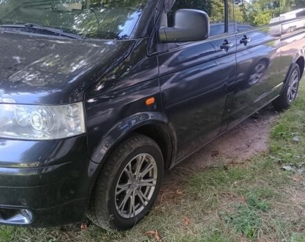 Черный Фольксваген Transporter, объемом двигателя 1.9 л и пробегом 320 тыс. км за 10500 $, фото 2 на Automoto.ua