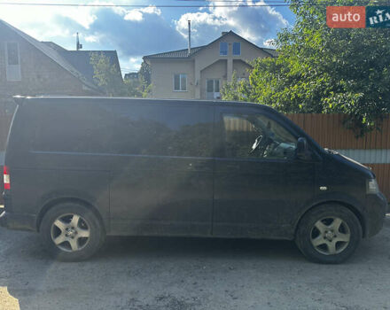 Черный Фольксваген Transporter, объемом двигателя 1.9 л и пробегом 400 тыс. км за 7700 $, фото 1 на Automoto.ua