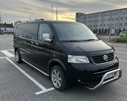 Черный Фольксваген Transporter, объемом двигателя 2.46 л и пробегом 286 тыс. км за 9900 $, фото 1 на Automoto.ua