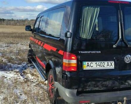 Черный Фольксваген Transporter, объемом двигателя 1.9 л и пробегом 404 тыс. км за 8950 $, фото 7 на Automoto.ua