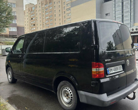Чорний Фольксваген Transporter, об'ємом двигуна 2.4 л та пробігом 337 тис. км за 10000 $, фото 6 на Automoto.ua