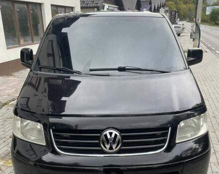 Черный Фольксваген Transporter, объемом двигателя 2.5 л и пробегом 321 тыс. км за 12100 $, фото 1 на Automoto.ua