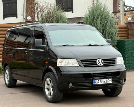Черный Фольксваген Transporter, объемом двигателя 2.5 л и пробегом 287 тыс. км за 9800 $, фото 5 на Automoto.ua