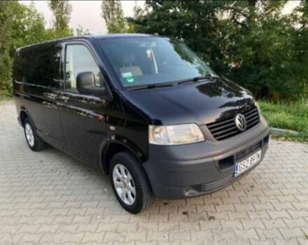 Черный Фольксваген Transporter, объемом двигателя 2.5 л и пробегом 215 тыс. км за 3500 $, фото 1 на Automoto.ua