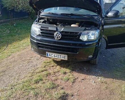 Черный Фольксваген Transporter, объемом двигателя 1.97 л и пробегом 293 тыс. км за 15000 $, фото 18 на Automoto.ua