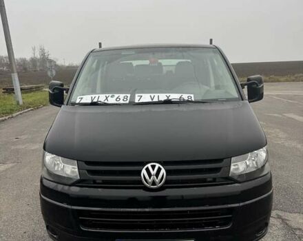 Черный Фольксваген Transporter, объемом двигателя 2 л и пробегом 200 тыс. км за 14513 $, фото 1 на Automoto.ua