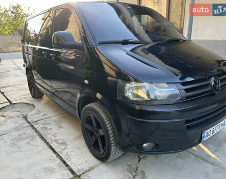 Чорний Фольксваген Transporter, об'ємом двигуна 1.97 л та пробігом 346 тис. км за 9300 $, фото 1 на Automoto.ua
