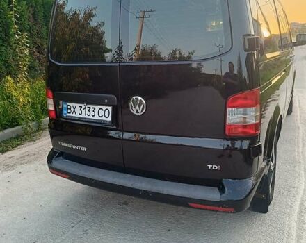 Черный Фольксваген Transporter, объемом двигателя 2 л и пробегом 246 тыс. км за 15000 $, фото 17 на Automoto.ua