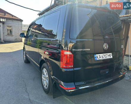 Черный Фольксваген Transporter, объемом двигателя 2 л и пробегом 209 тыс. км за 22000 $, фото 1 на Automoto.ua