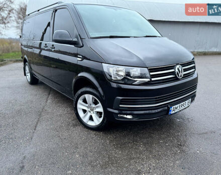 Черный Фольксваген Transporter, объемом двигателя 1.97 л и пробегом 221 тыс. км за 29350 $, фото 1 на Automoto.ua