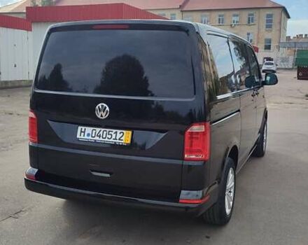 Чорний Фольксваген Transporter, об'ємом двигуна 2 л та пробігом 291 тис. км за 19900 $, фото 7 на Automoto.ua