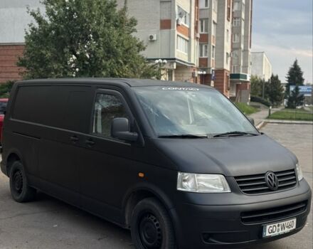 Черный Фольксваген Transporter, объемом двигателя 2.5 л и пробегом 250 тыс. км за 4999 $, фото 1 на Automoto.ua