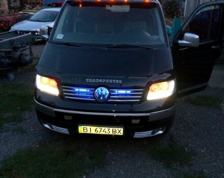 Фольксваген Transporter 2003 в Овидиополе на Automoto.ua Черный Фольксваген Transporter, объемом двигателя 2.5 л и пробегом 379 тыс. км за 6800 $, фото 2 на Automoto.ua
