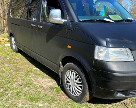 Черный Фольксваген Transporter, объемом двигателя 25 л и пробегом 400 тыс. км за 9958 $, фото 2 на Automoto.ua